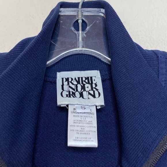 Prairie Underground Navy Jacket Mid Length - Picture 2 of 2